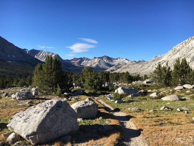 Beginning of the hike to Mather Pass. 